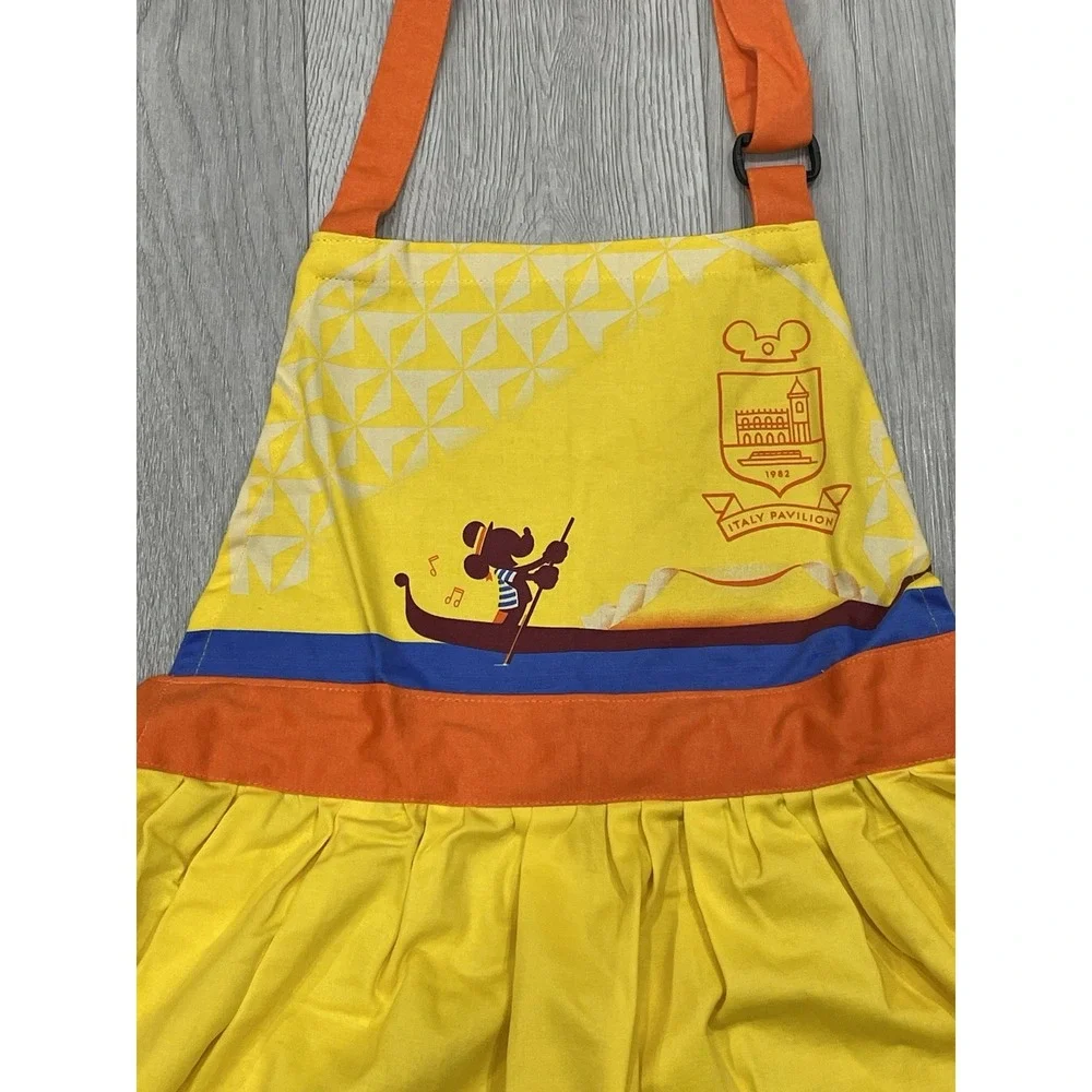 NEW Walt‎ Disney Parks EPCOT Italy Pavilion Postcard Adult Size Cooking Apron
